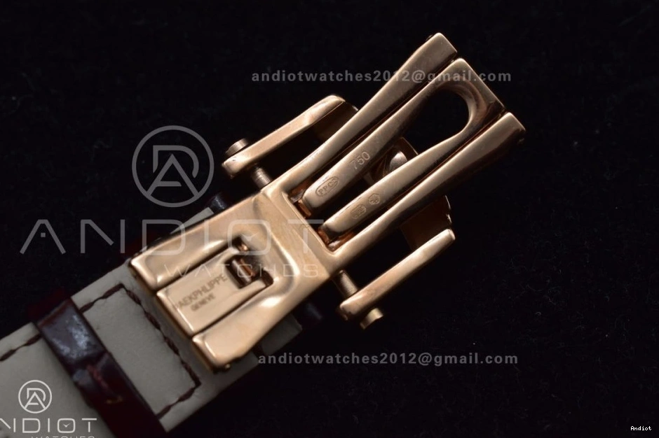 Edition GRF Strap Gray RG Brown on Nautilus Croco Best SS A23J 5712 Dial 0426